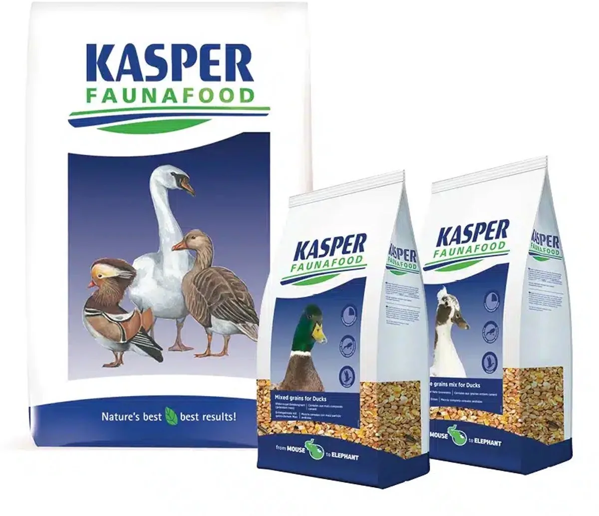 Anseres eendengraan hele granen 20kg eendenvoer fra Kasper Faunafood – produktbillede