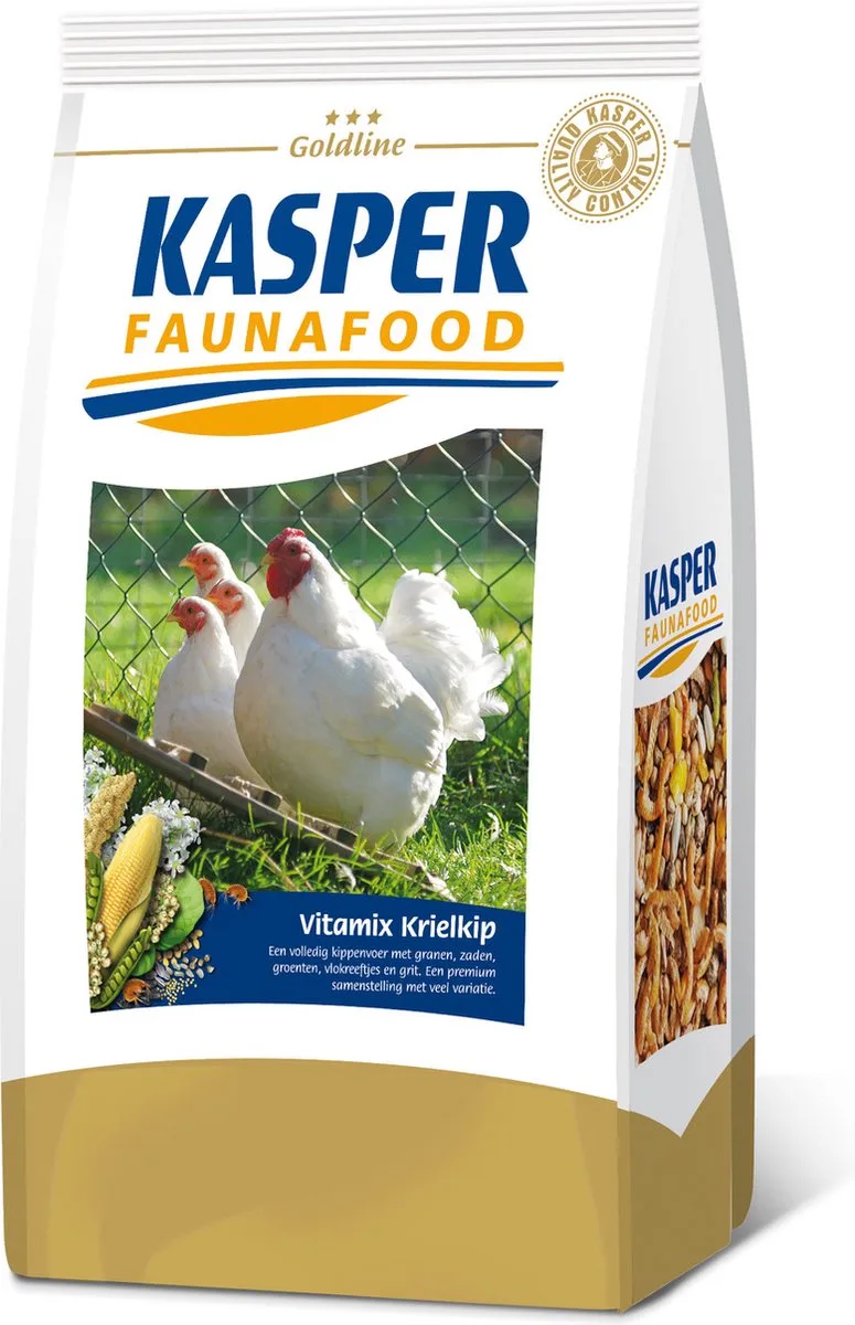 Goldline Vitamix Krielkip - Kippenvoer - 3 kg von Kasper Faunafood – Produktfoto