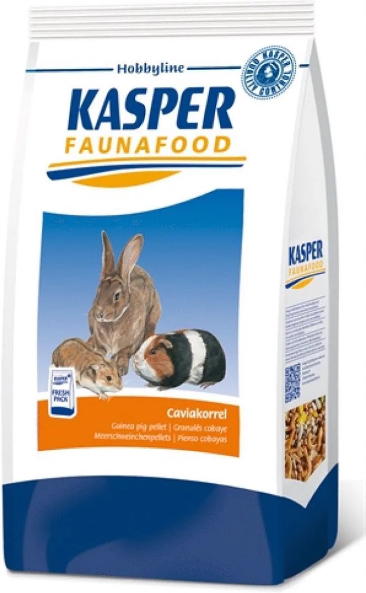 Hobbyline Caviakorrel - Caviavoer - 4 kg by Kasper Faunafood – product photo