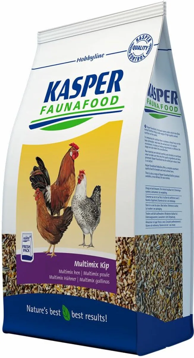Hobbyline Multimix Kip - 4 KG von Kasper Faunafood – Produktfoto