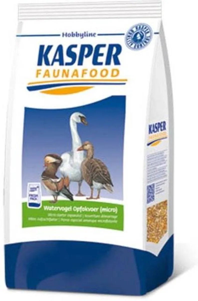 Hobbyline Watervogel Opfokvoer Micro - Vogelvoer/Eendenvoer - 3 kg de Kasper Faunafood – photo produit