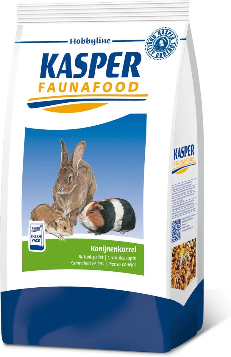 Konijnenkorrel - Knaagdierenvoer - 4 kg de Kasper Faunafood – photo produit