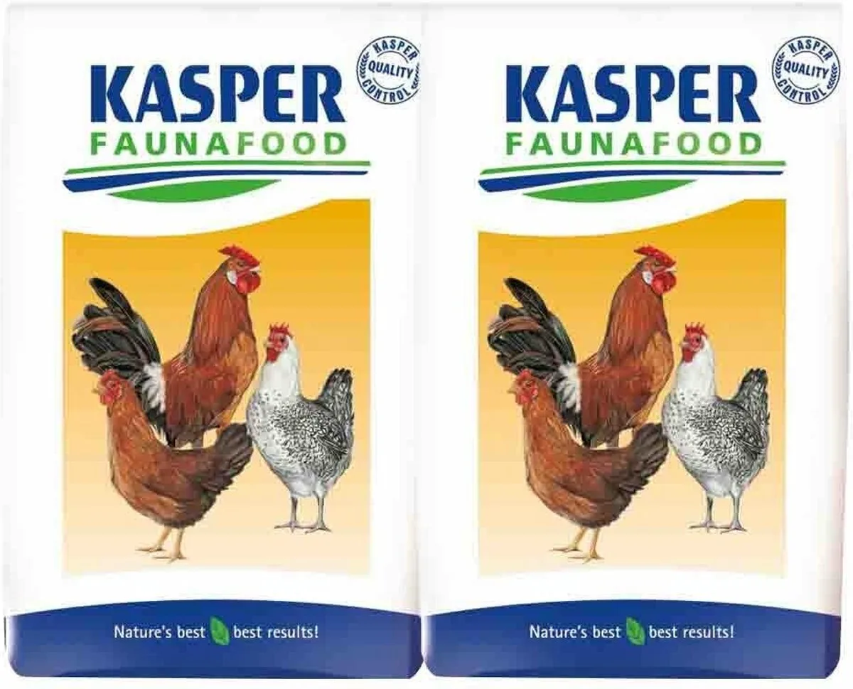 Multimix Krielkip - 2 x 20 kg - Voordeelverpakking van Kasper Faunafood – productfoto