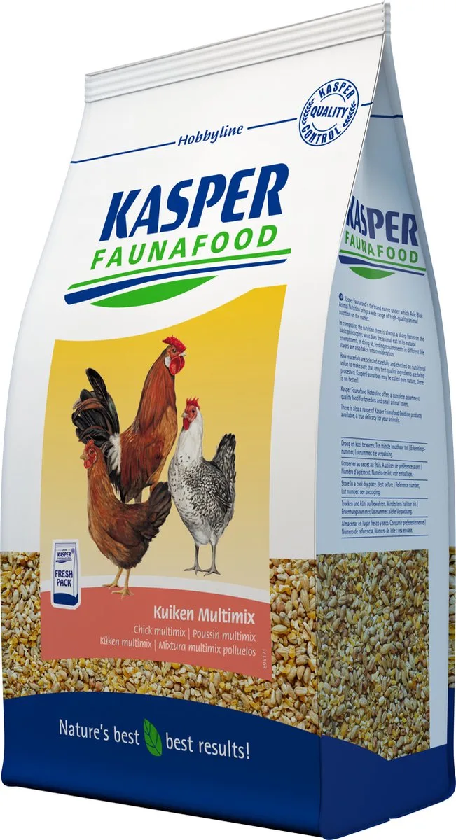 Multimix Kuiken 4 kg van Kasper Faunafood – productfoto