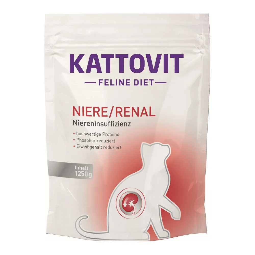 1,25kg Nieren/Renal (Nierfalen) Kattovit Kattenvoer van Kattovit – productfoto
