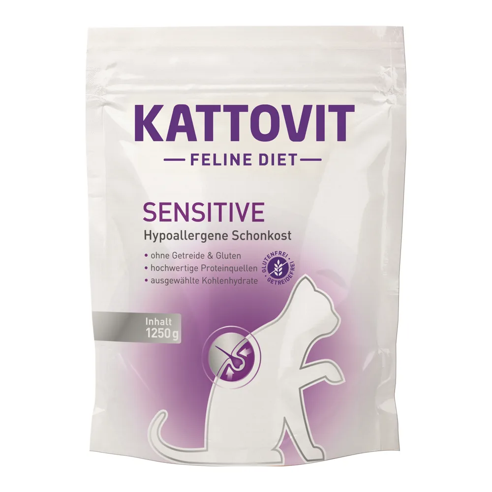 1,25kg Sensitive Protein Kattovit Kattenvoer by Kattovit – product photo