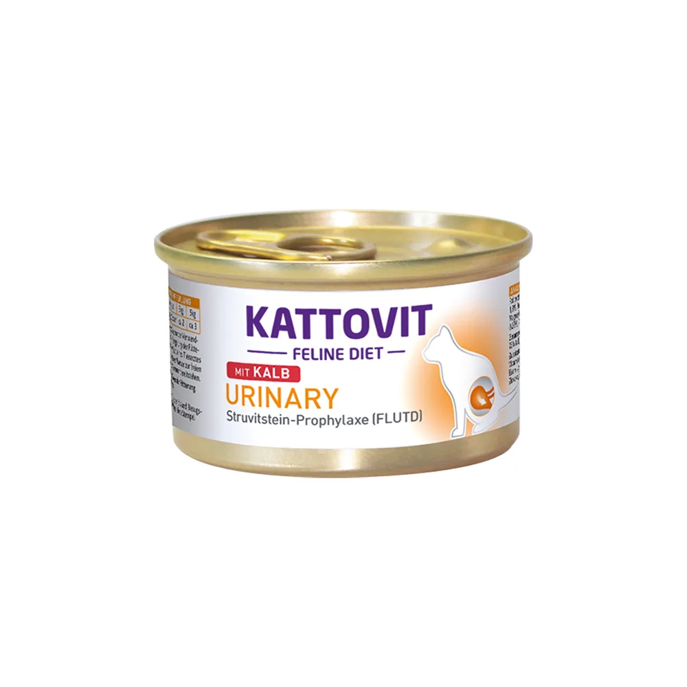 12x85g Urinary Kalf Kattovit Kattenvoer van Kattovit – productfoto
