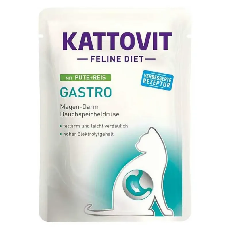 Feline Diet Gastro Nassfutter Für Katzen 85g von Kattovit – Produktfoto 2 von 5
