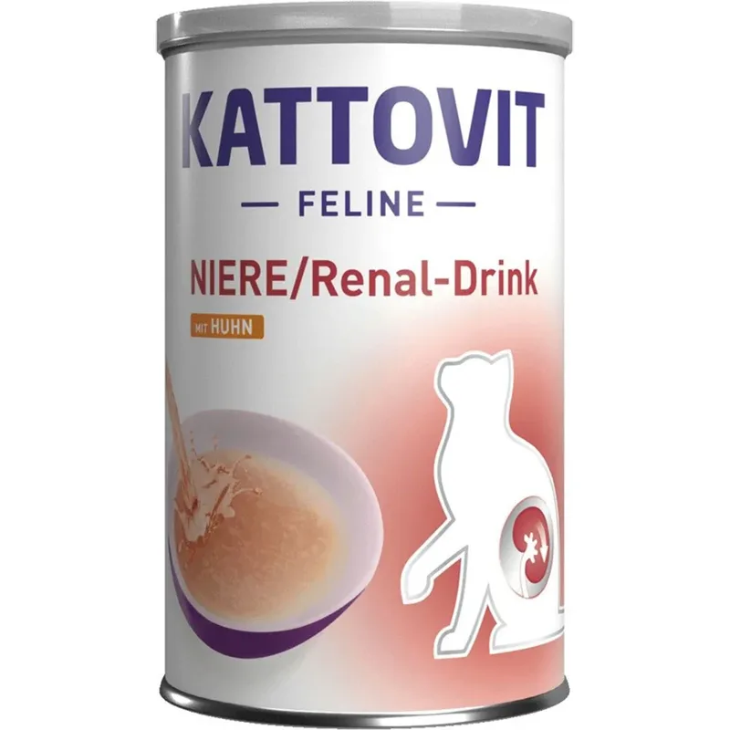 Friandise Pour Chat Drink Kidney/renal Chicken 135ml by Kattovit – product photo