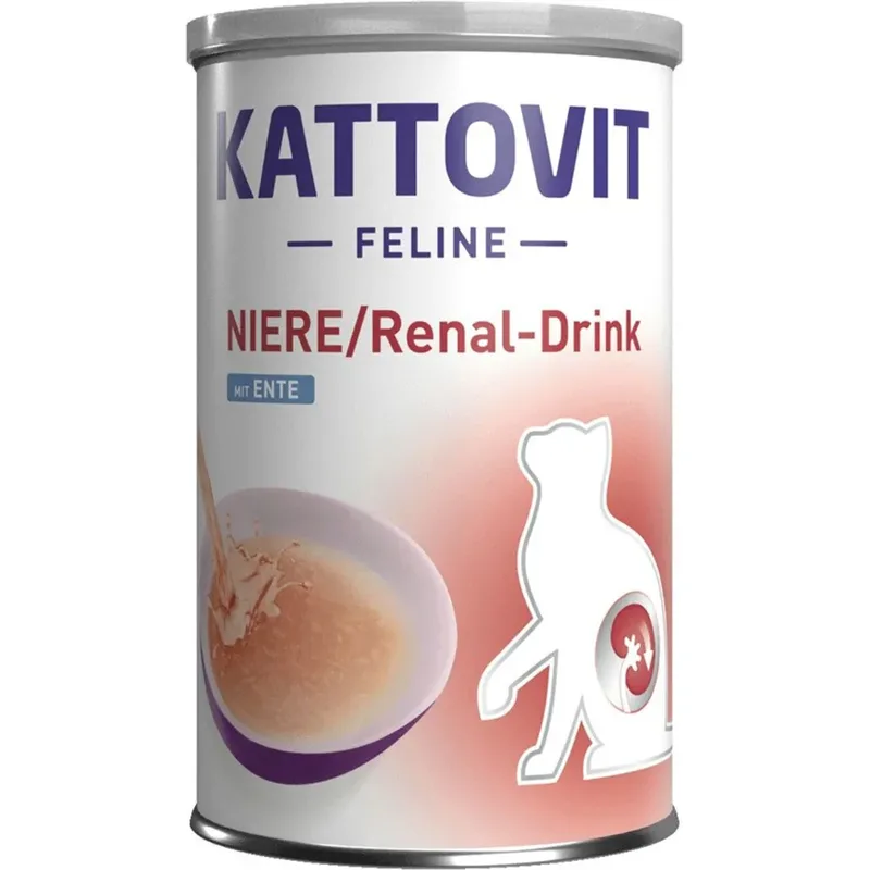 Friandise Pour Chat Drink Kidney/renal Duck 135ml de Kattovit – photo produit