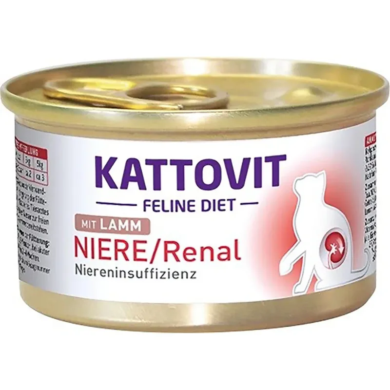 Nier/nier Lam Natvoer Voor Katten 85g by Kattovit – product photo