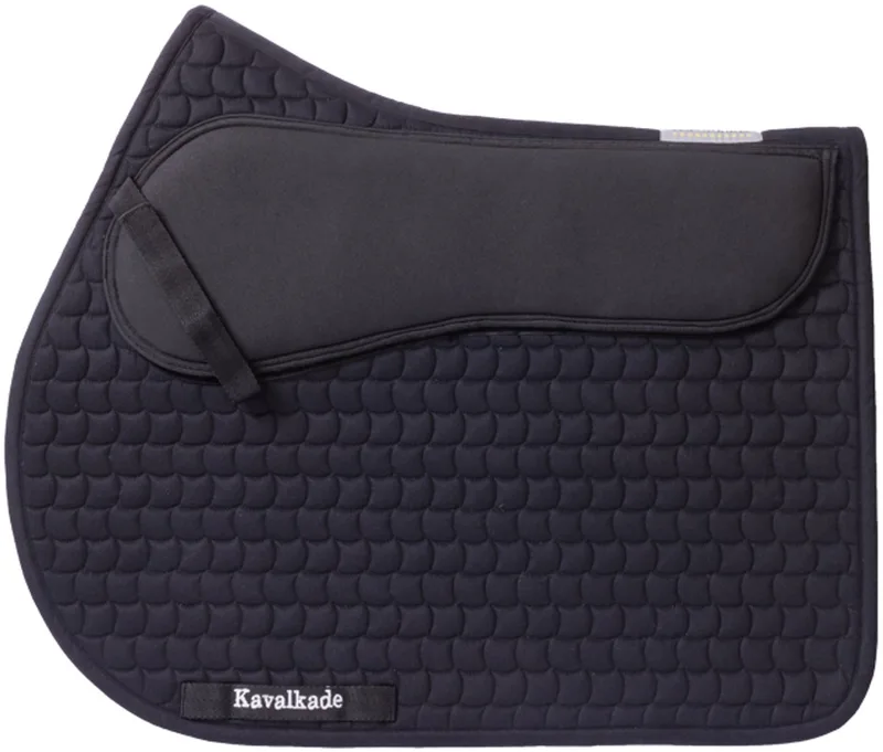 Antislip zadeldek voor paarden Kavalkade KavalTop by Kavalkade in Black – product photo