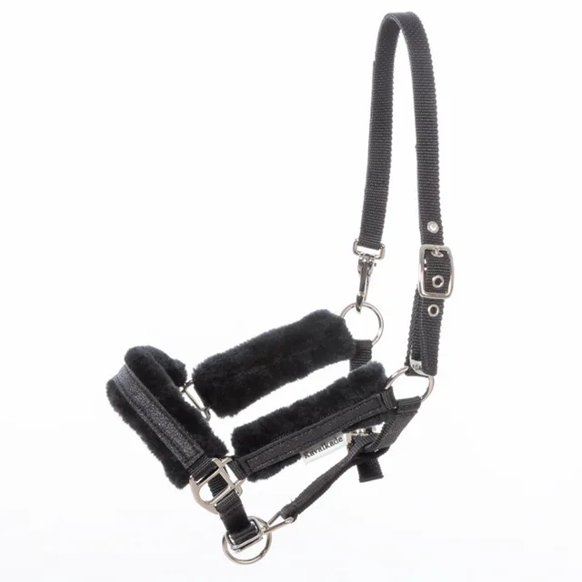 Halsband voor paard met nepbont Kavalkade Foal Star