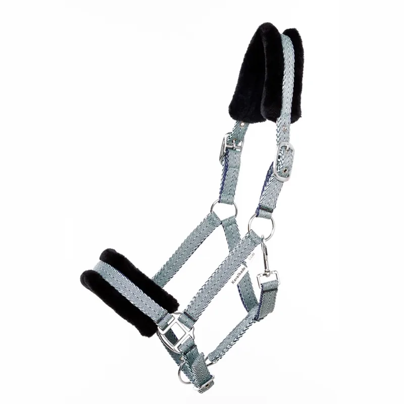 Halster voor paard met nepbont Kavalkade Gretchen by Kavalkade in Munt, Marijn – product photo