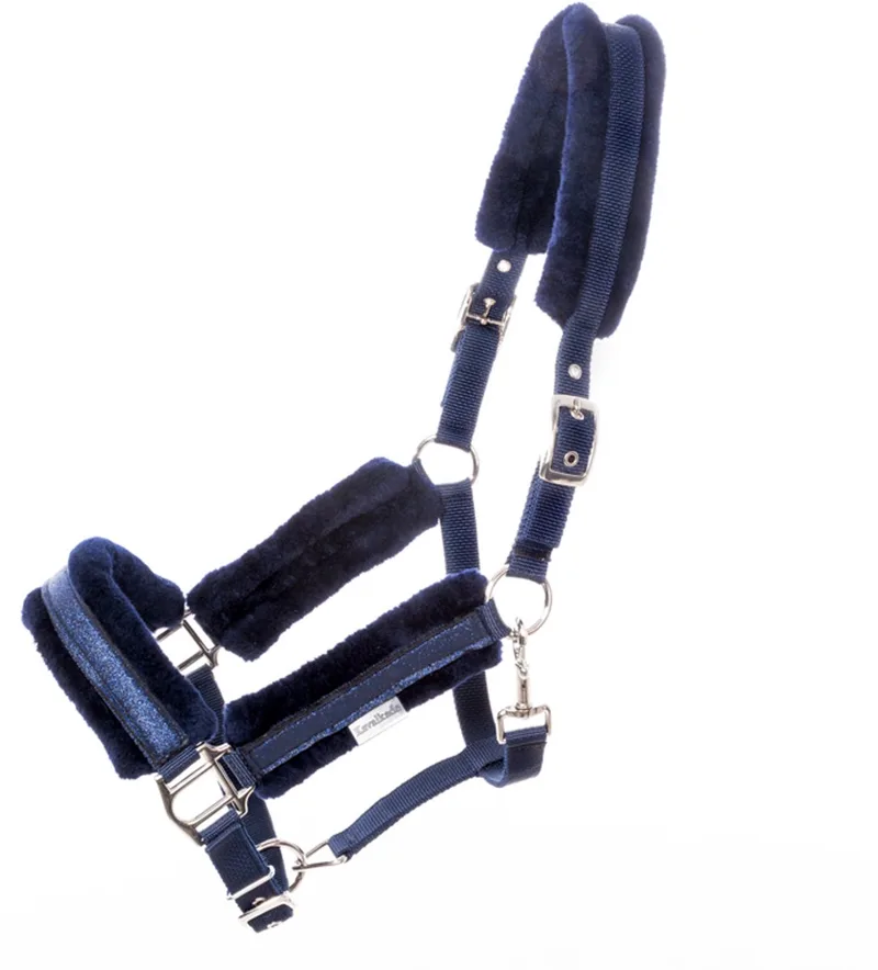 Halster voor paarden Kavalkade Star de Kavalkade en Marine, Bleu foncé – photo produit
