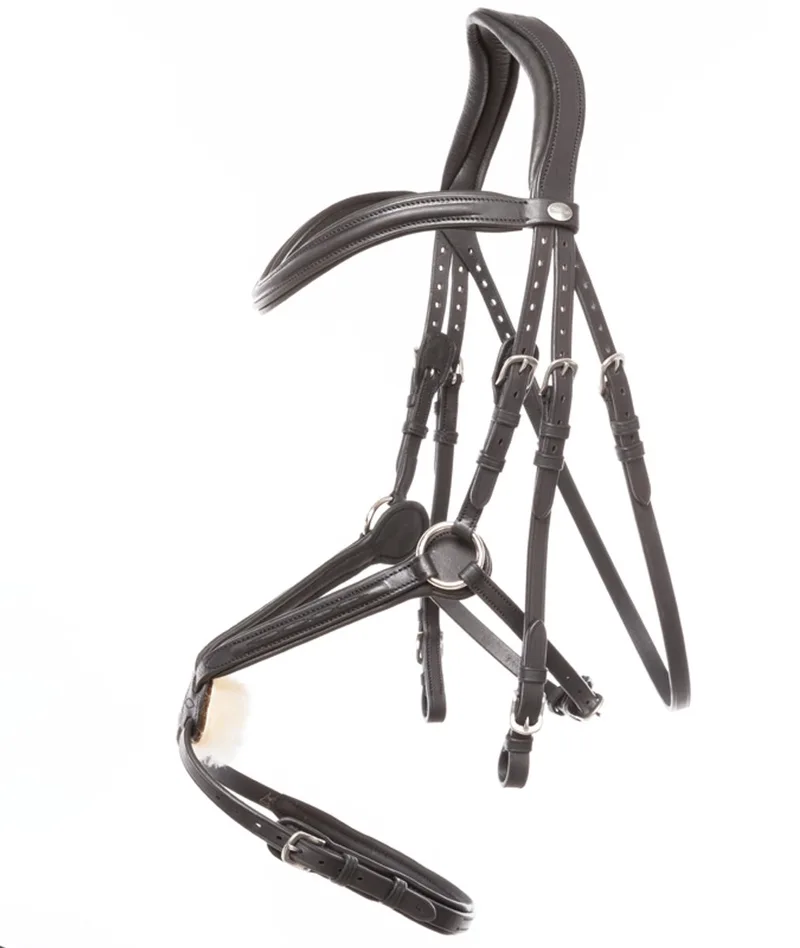 Mexicaans anatomisch hoofdstel Kavalkade Everado by Kavalkade in Black – product photo