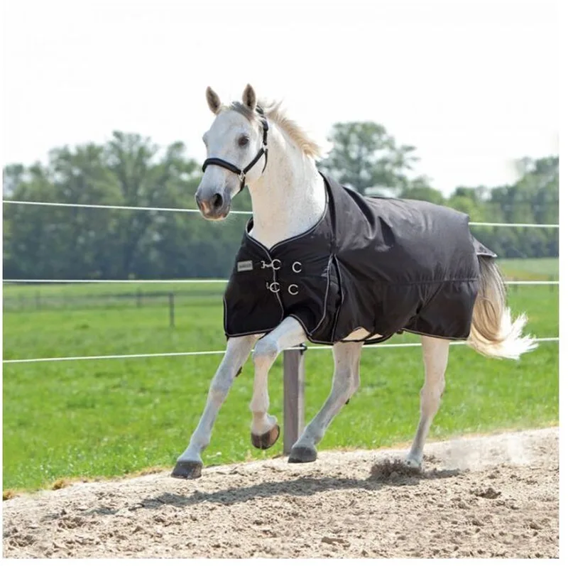 Outdoor paardendeken Kavalkade Alaska IV 300 g by Kavalkade in Black – product photo