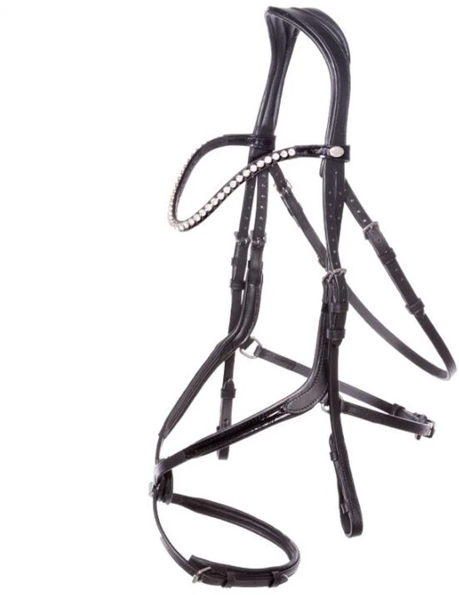 Rijhoofdstellen Kavalkade Lucia by Kavalkade in Black – product photo