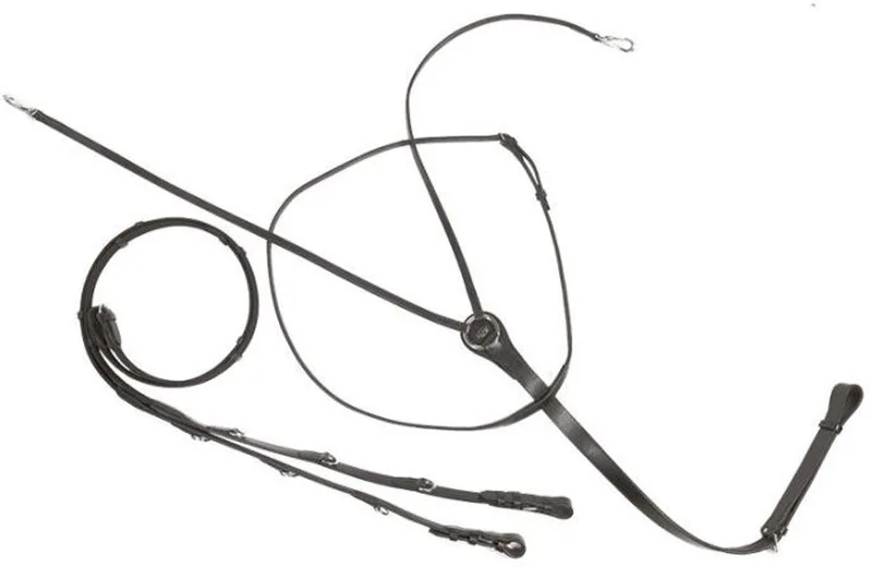 Teugels voor paarden Kavalkade Thiedemann Köhler by Kavalkade in Black – product photo