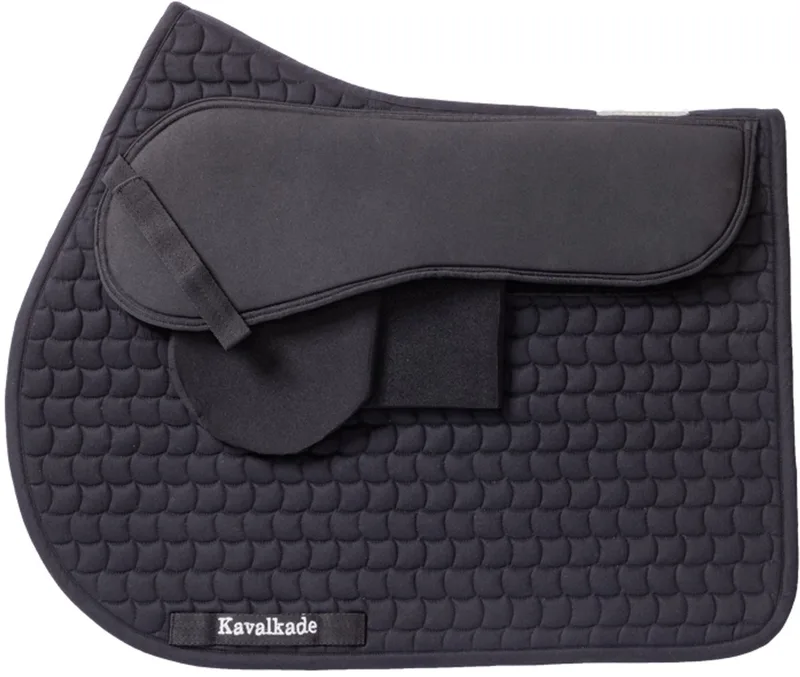Zadeldek voor paarden Kavalkade KavalTop-Vario Memory by Kavalkade in Black – product photo