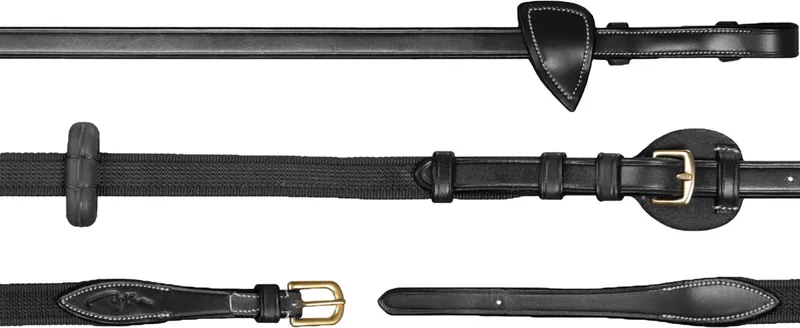 5/8 Aanpasbare Teugels Pony von Kentucky Horsewear in Schwarz – Produktfoto