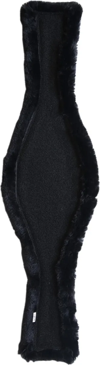 Afneembaar wol / bont Anatomische singel 130 cm von Kentucky Horsewear in Schwarz – Produktfoto