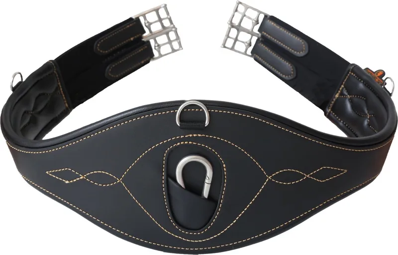 Anatomische singel 130 cm by Kentucky Horsewear in Black – product photo