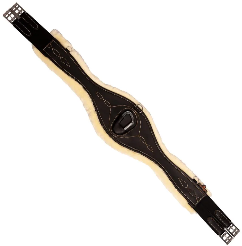 Anatomische singel wol / bont 140 cm by Kentucky Horsewear in Black – product photo