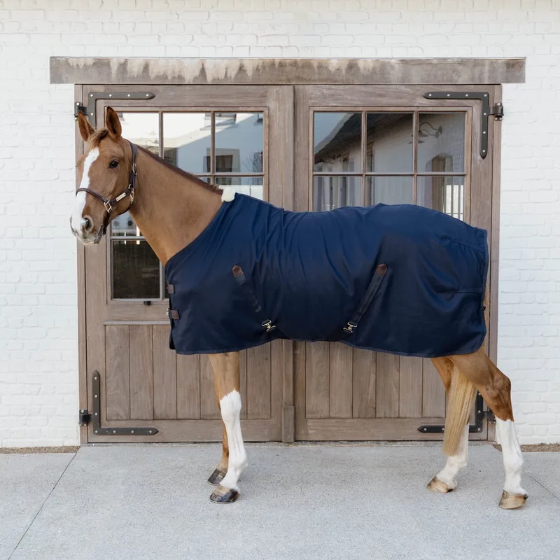 Classic Staldeken - Navy - 165-7'3 0 gr de Kentucky Horsewear en Marineblauw – photo produit