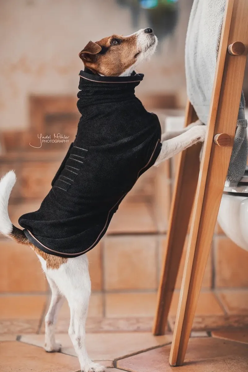 Dog Coat Towel XS de Kentucky Horsewear en Noir – photo produit