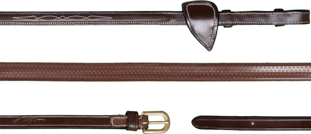 Dy'on - 1/2 Rubberteugels Pony de Kentucky Horsewear en Marron – photo produit