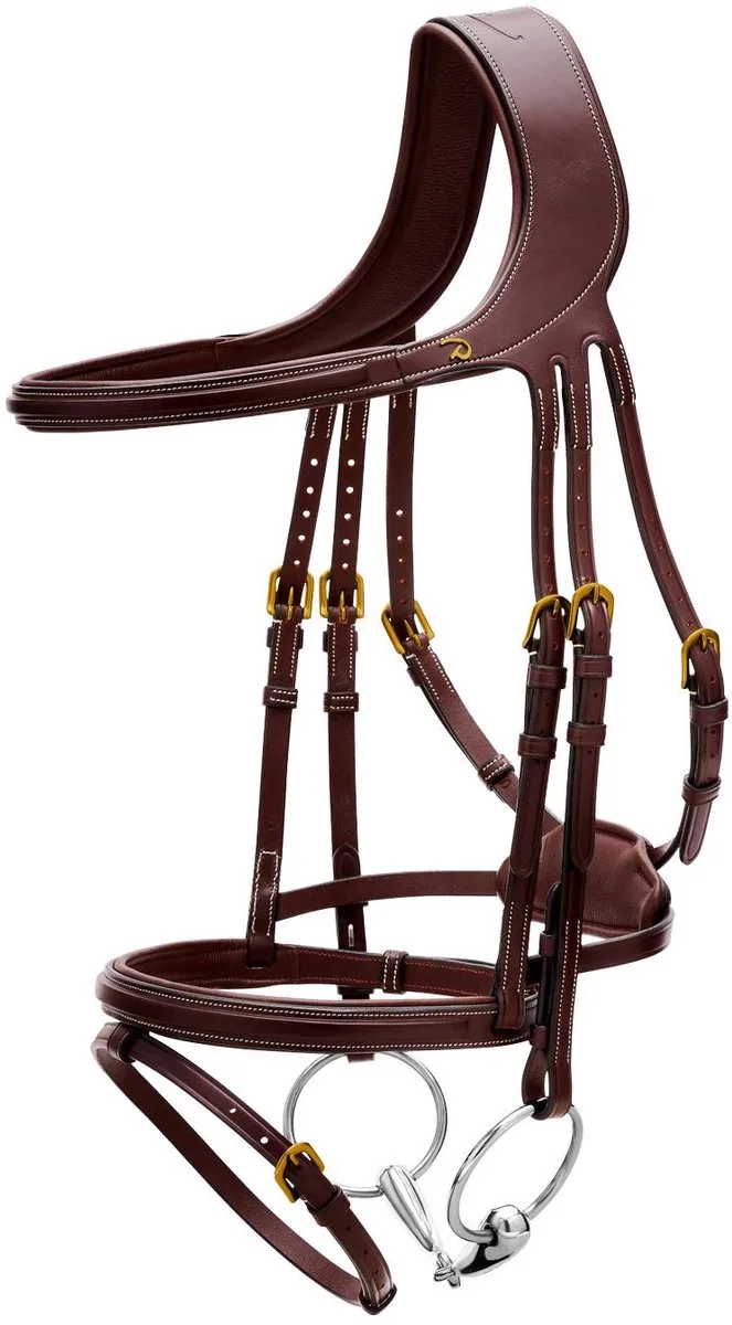 Dy'on - Difference hoofdstel Full de Kentucky Horsewear en Marron – photo produit