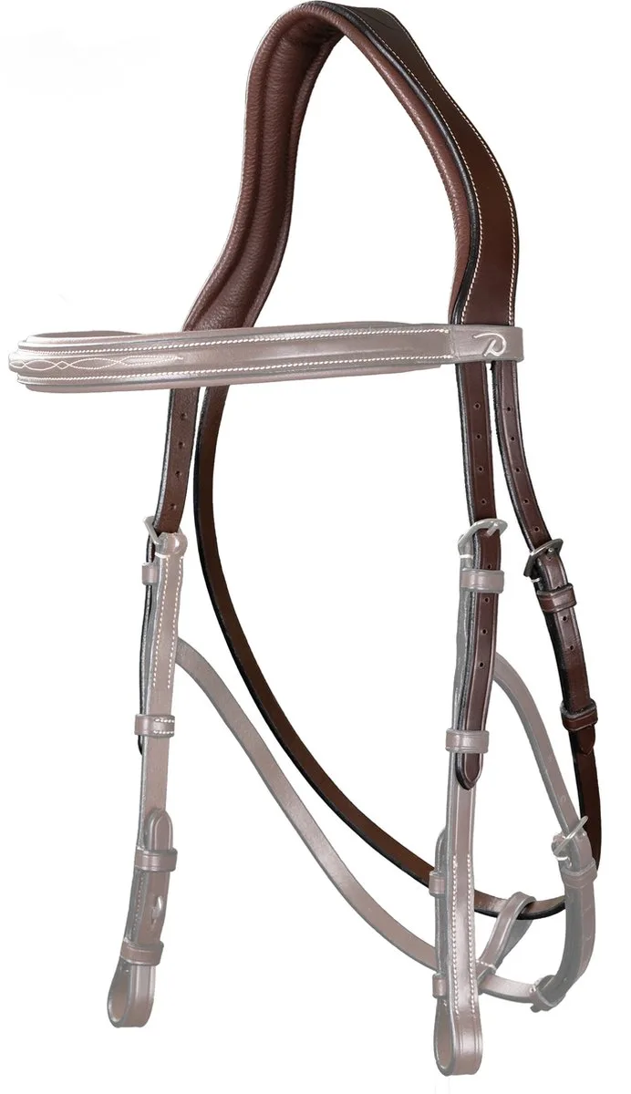 Dy'on - Hackamore kopstuk Full fra Kentucky Horsewear i Brun – produktbillede
