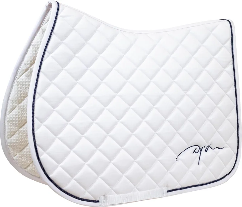 Dy'on - Tapis De Selle Blanc Full Full von Kentucky Horsewear in Weiß – Produktfoto