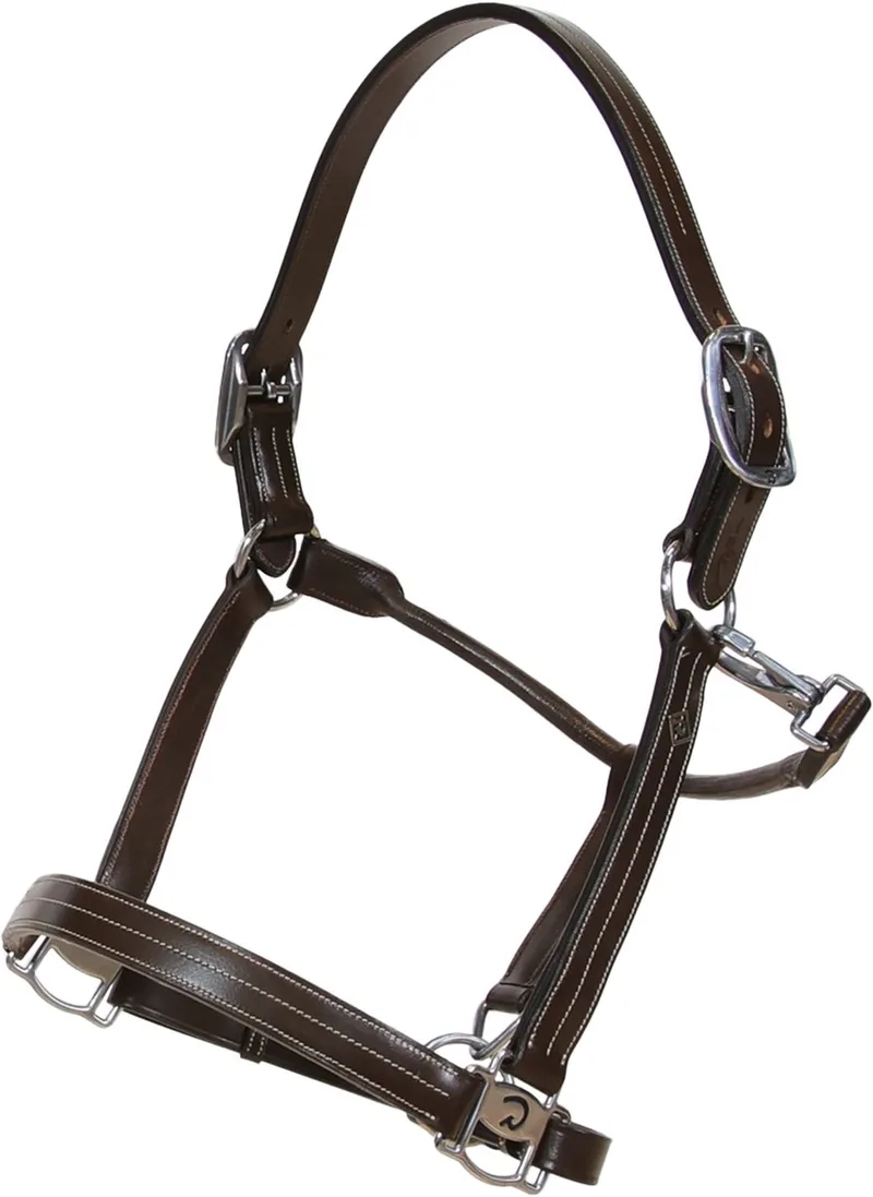 Dy'on - US halster WO coll, Full/bruin de Kentucky Horsewear en Marron – photo produit