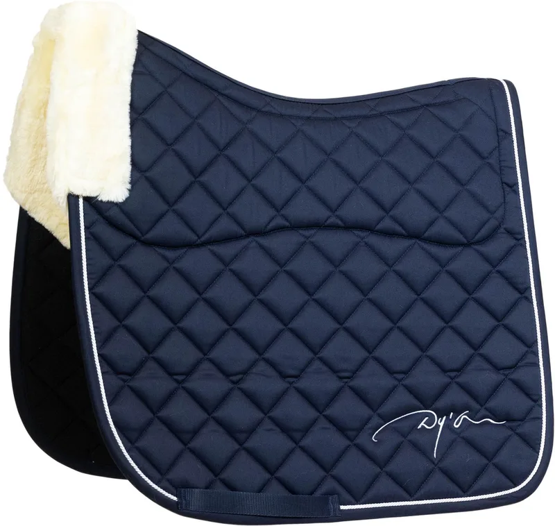 Dy'on - Zadeldoek - Skin Friendly Zadeldekje - Navy - Full de Kentucky Horsewear en Marineblauw – photo produit