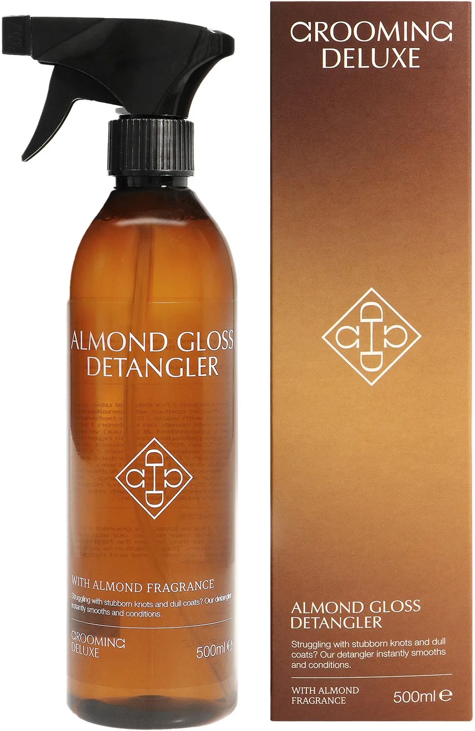 Grooming Deluxe - Antiklit Almond 500ml van Kentucky Horsewear in Naturel – productfoto