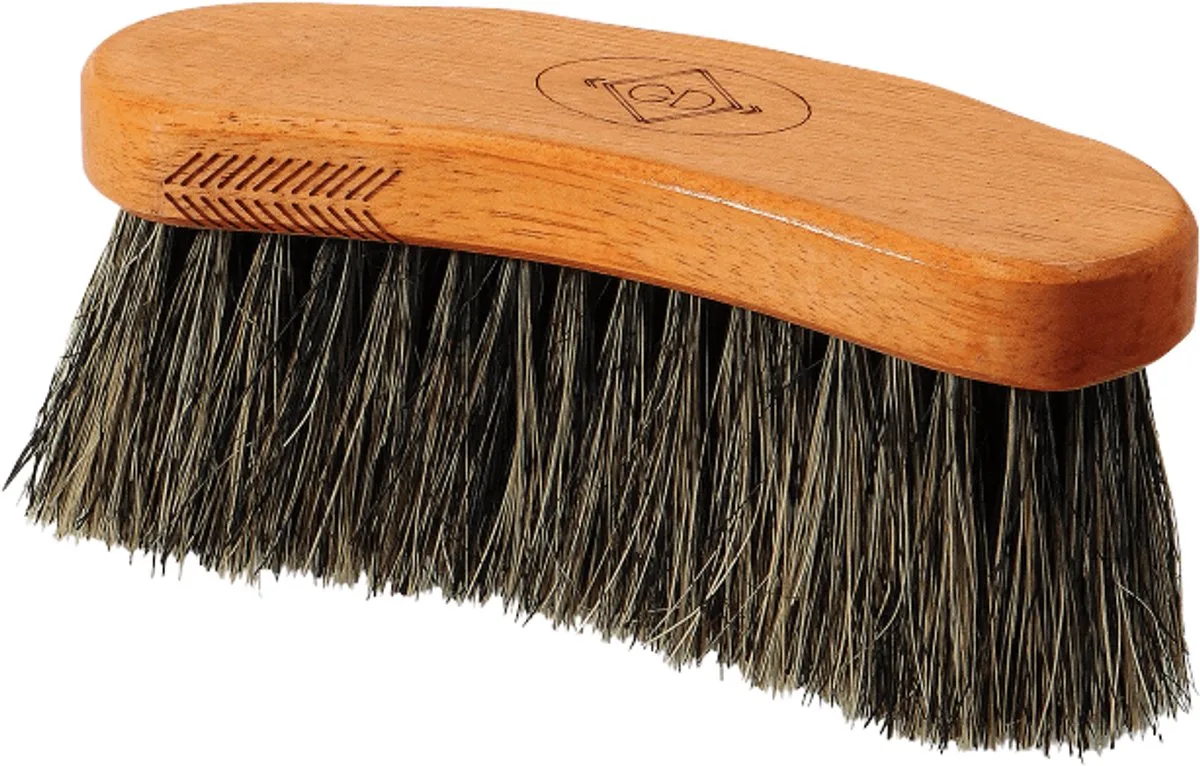 Grooming Deluxe - Middle hard brush von Kentucky Horsewear in Braun – Produktfoto
