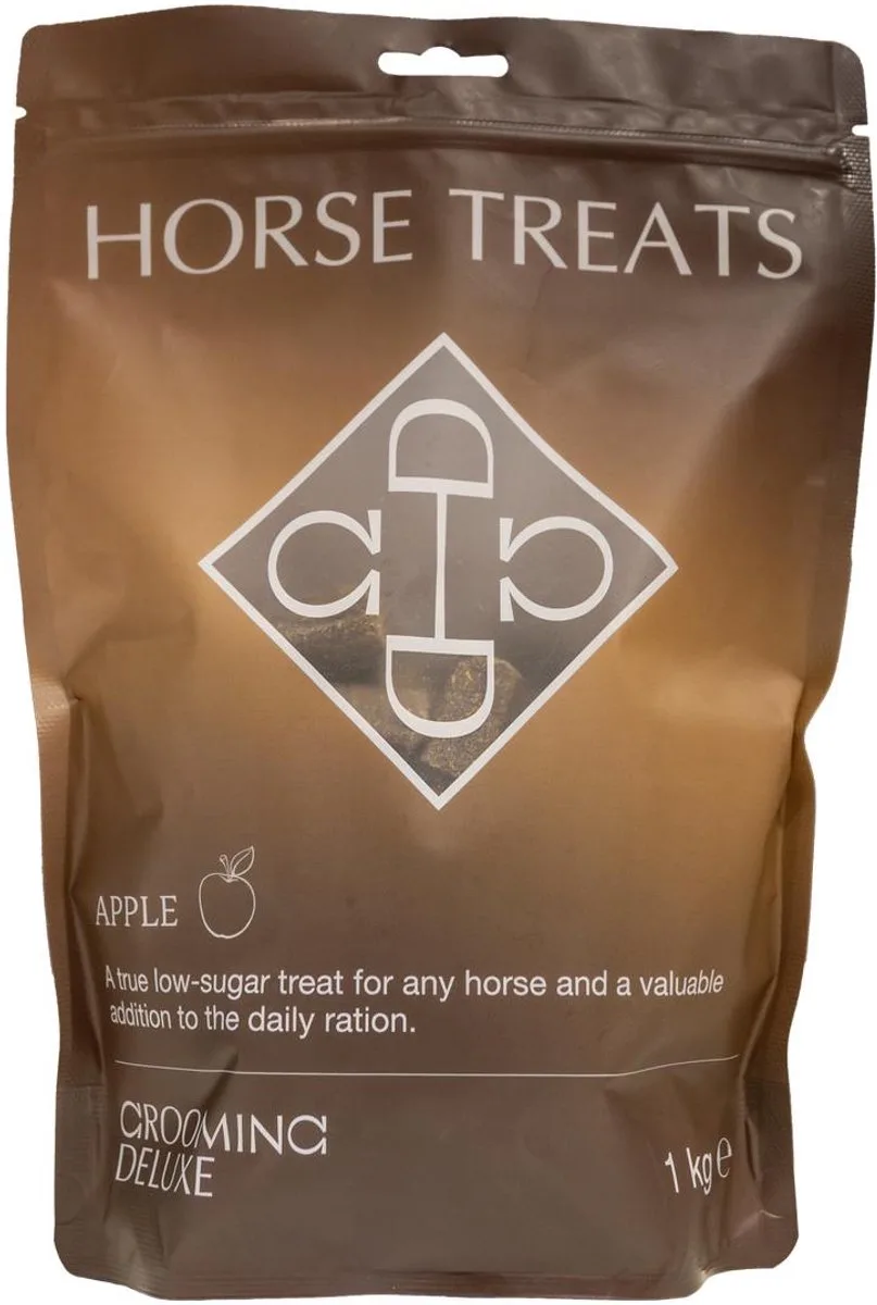Grooming Deluxe - Paardensnoepje graanvrij appel 1kg de Kentucky Horsewear en Naturel – photo produit