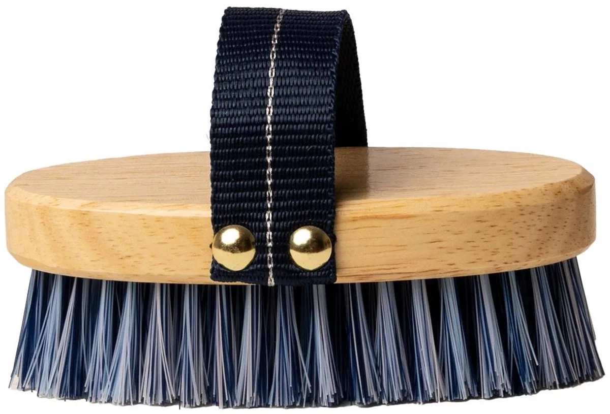 Grooming Deluxe - Sammy kids overall borstel marine de Kentucky Horsewear en Marineblauw – photo produit