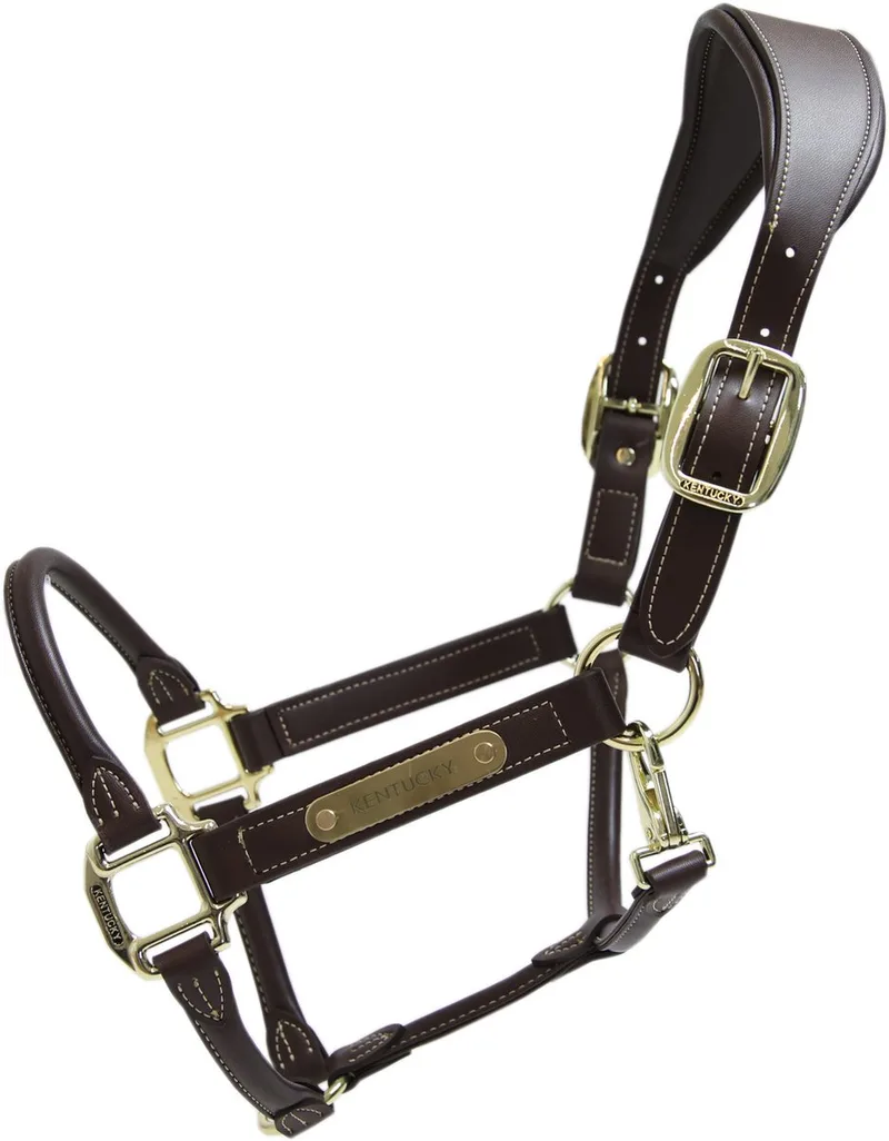Halster - Anatomische Leder - Full by Kentucky Horsewear in Brown – product photo