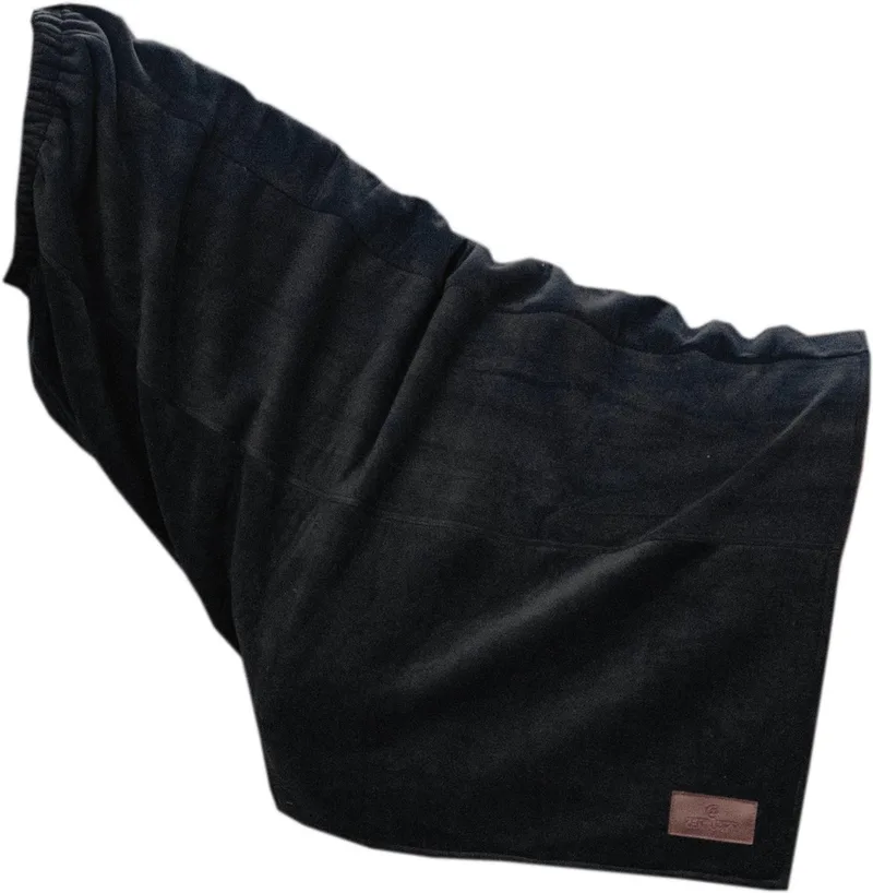 Heavy Fleecedeken - Incl Nekstuk - Full by Kentucky Horsewear in Black – product photo