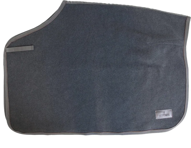 Heavy Fleecedeken Quarter - Maat L by Kentucky Horsewear in Grey – product photo