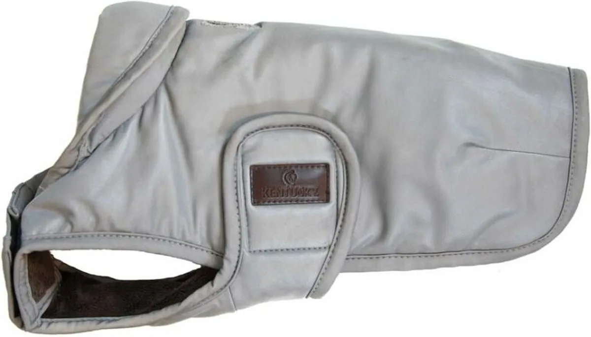 Hondenjas Met Buikbeschermer Reflecterend En Waterafstotend 150g - Maat (XXS) - 23-27cm de Kentucky Horsewear en Argent – photo produit