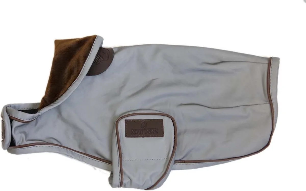 Hondenjas Reflecterend En Waterafstotend - Maat (XXL) - 71-80cm de Kentucky Horsewear en Argent – photo produit