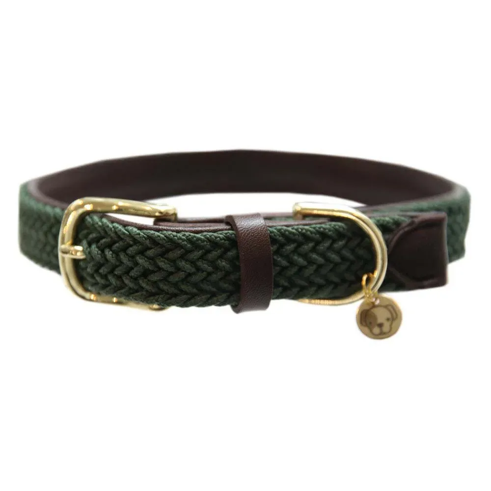 Nylon Plaited Hondenhalsband från Kentucky Horsewear – produktbild