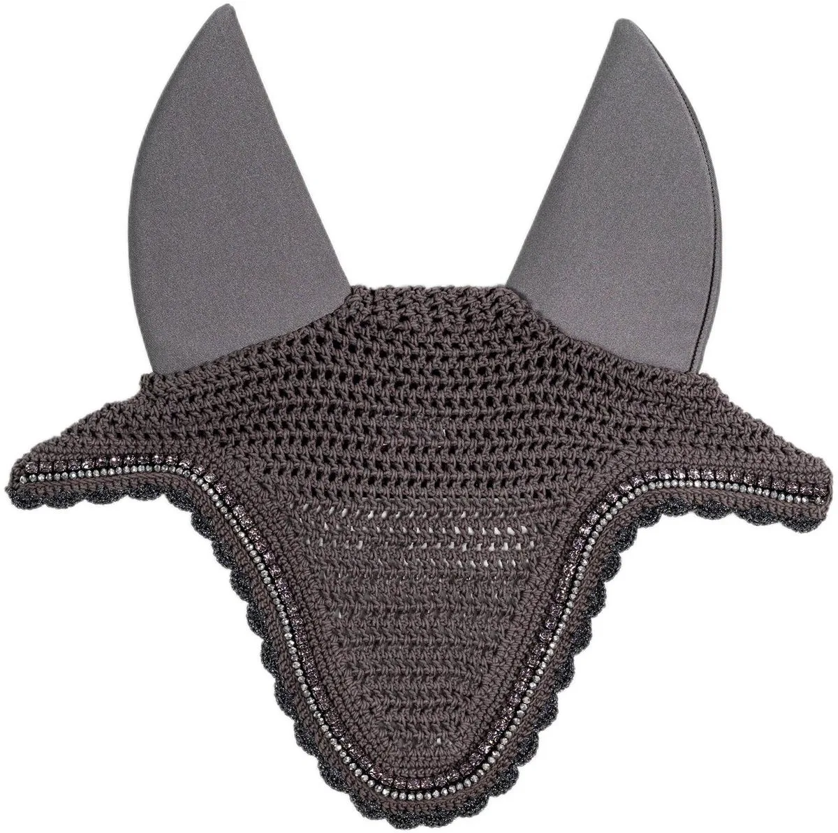 Oornetje lang stone & pearl soundless grijs de Kentucky Horsewear – photo produit