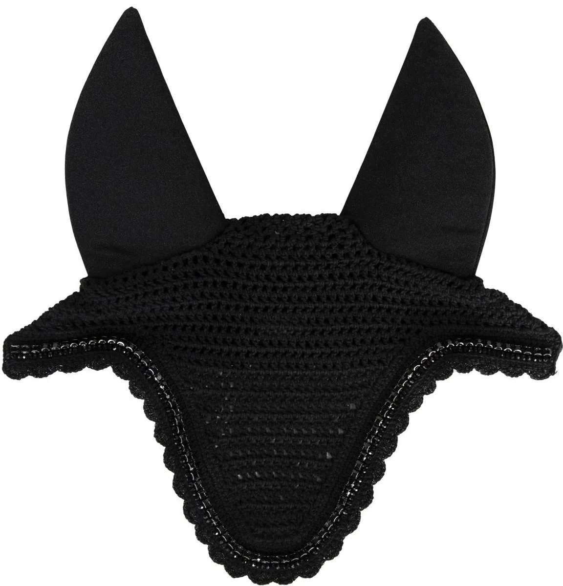 Oornetje lang stone & pearl soundless zwart de Kentucky Horsewear – photo produit