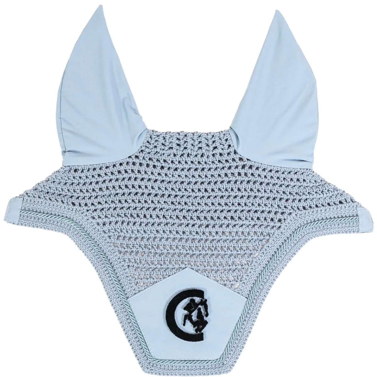 Oornetje Wellington 3D Logo licht blauw Full van Kentucky Horsewear – productfoto