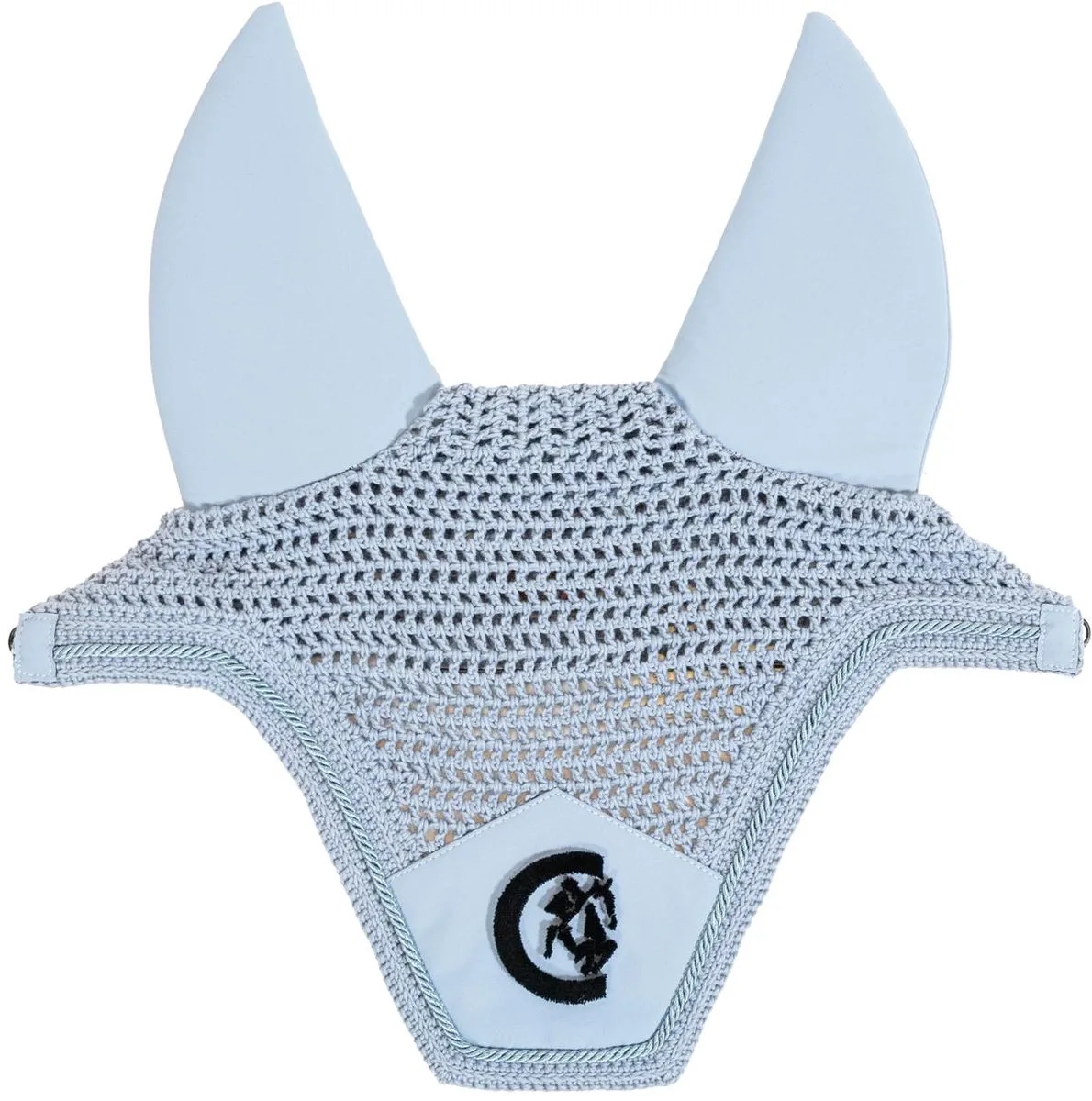 Oornetje Wellington 3D Logo soundless lichtblauw Full by Kentucky Horsewear – product photo